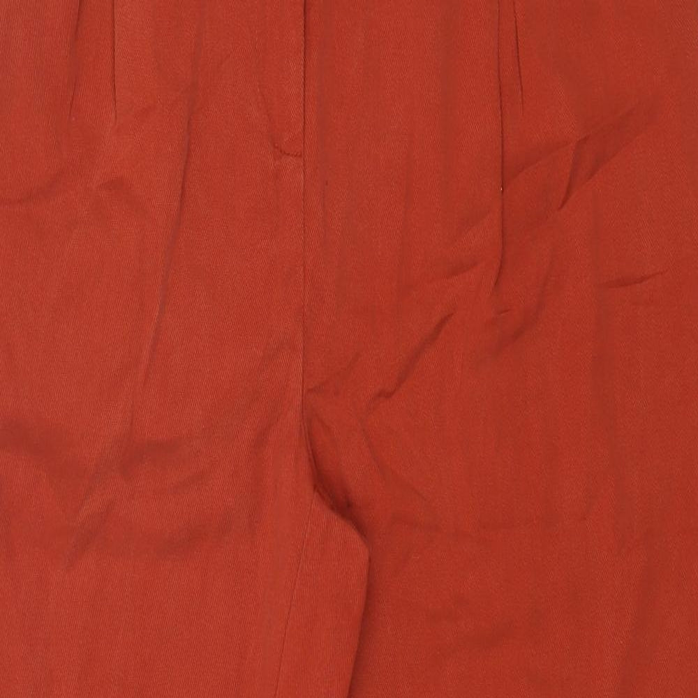 Monsoon Womens Orange   Trousers  Size 12 L24 in