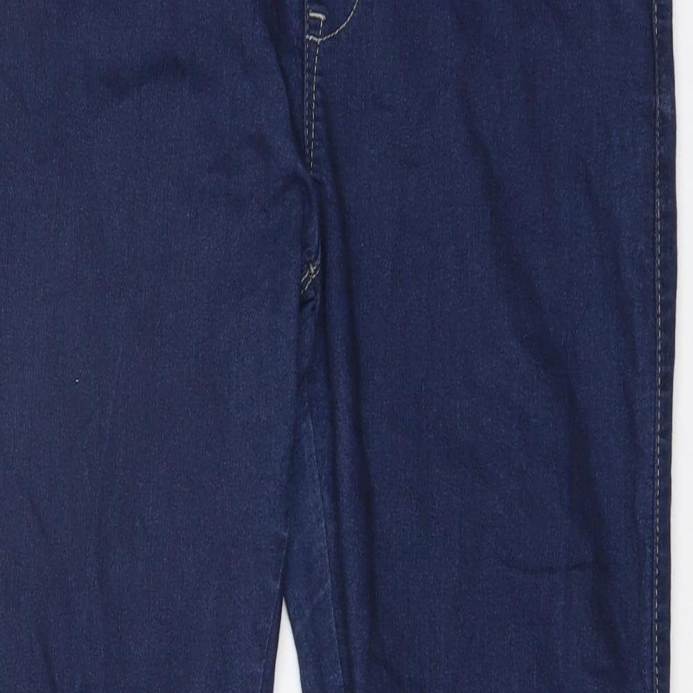 DENIM CO Womens Blue   Jegging Leggings Size 12 L28 in