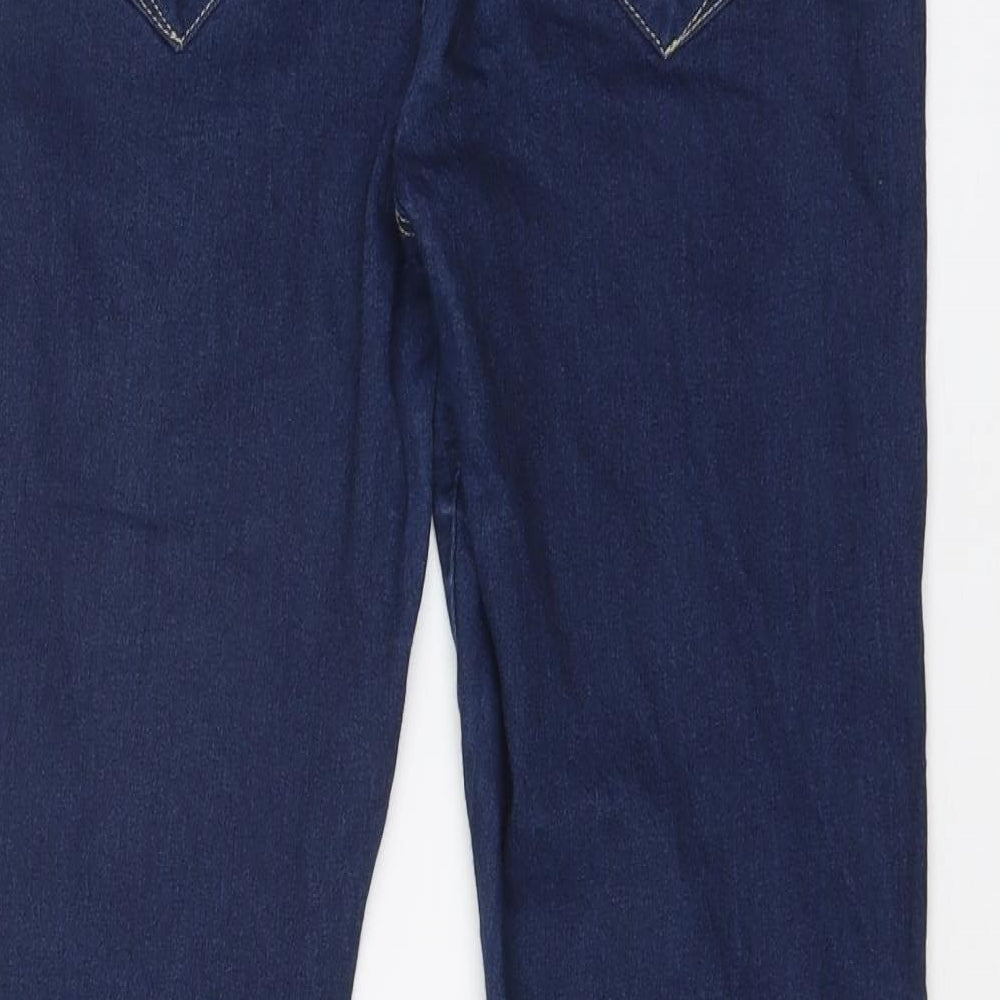 DENIM CO Womens Blue   Jegging Leggings Size 12 L28 in