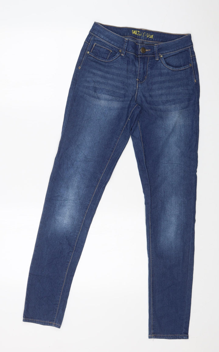 DENIM CO Womens Blue Skinny Jeans Size 8 L31 in