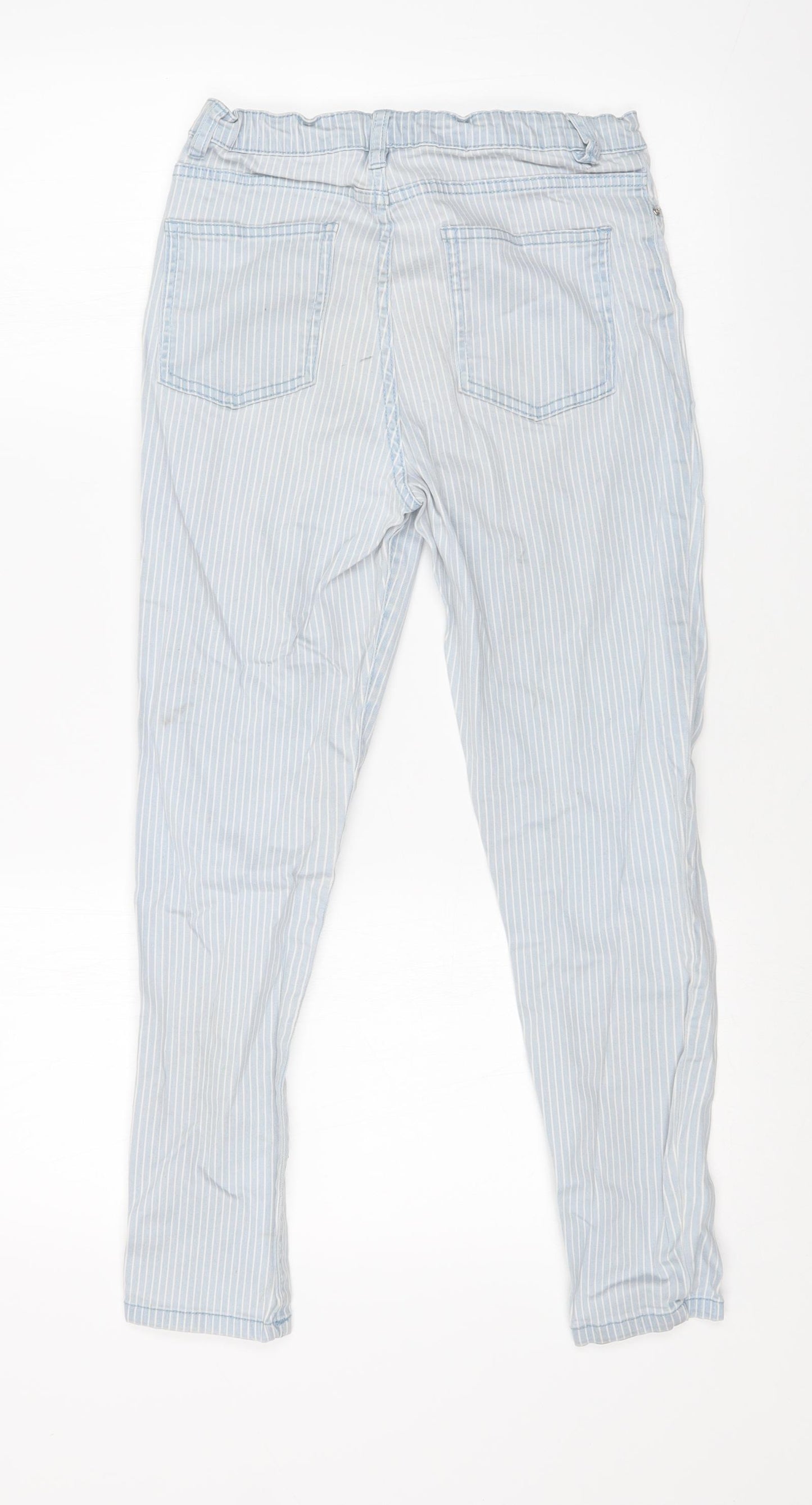 DENIM CO Girls Multicoloured Striped  Skinny Jeans Size 13-14 Years
