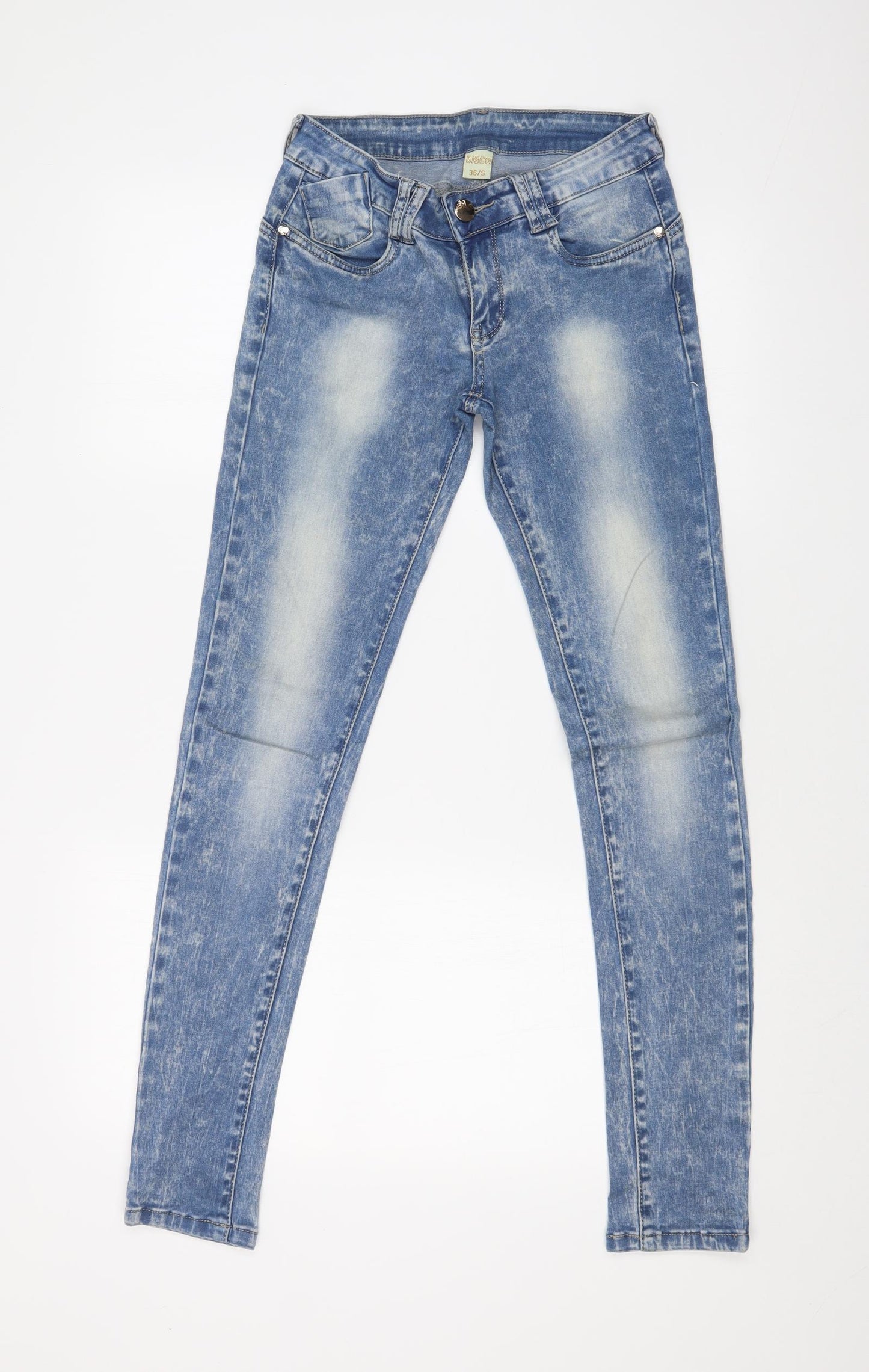 Preworn Womens Blue   Skinny Jeans Size 26 in L30 in