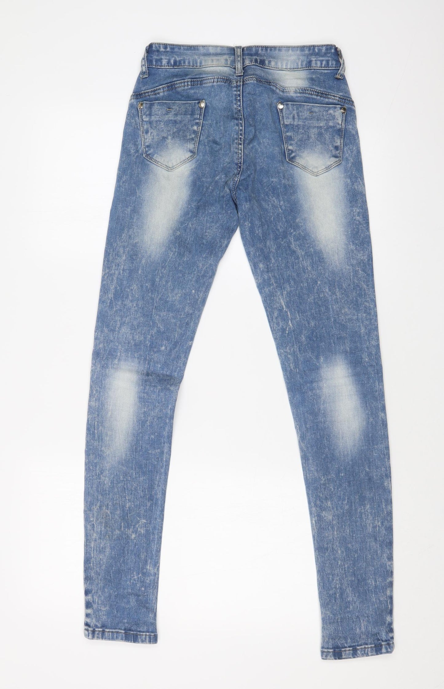 Preworn Womens Blue   Skinny Jeans Size 26 in L30 in