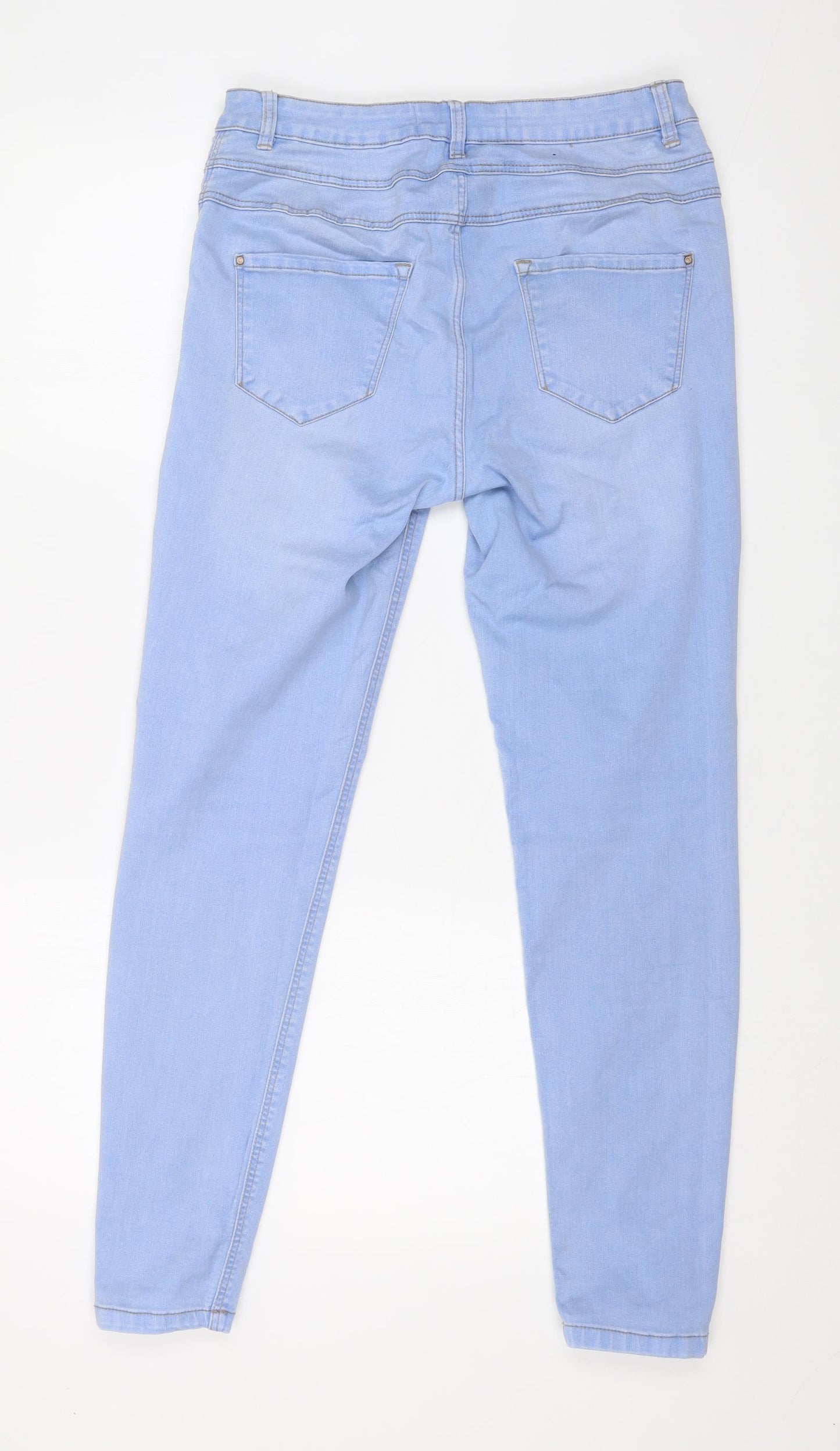 New Look Womens Blue   Skinny Jeans Size 12 L28 in