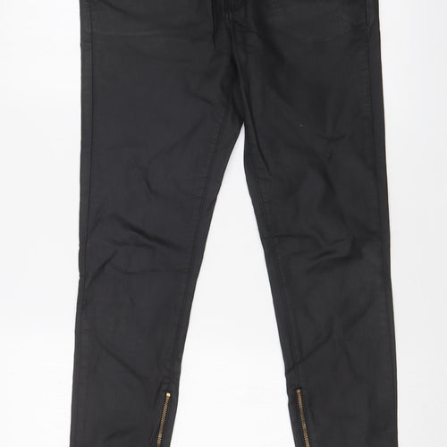 JEAN WOMAN Womens Black   Skinny Jeans Size 8 L27 in