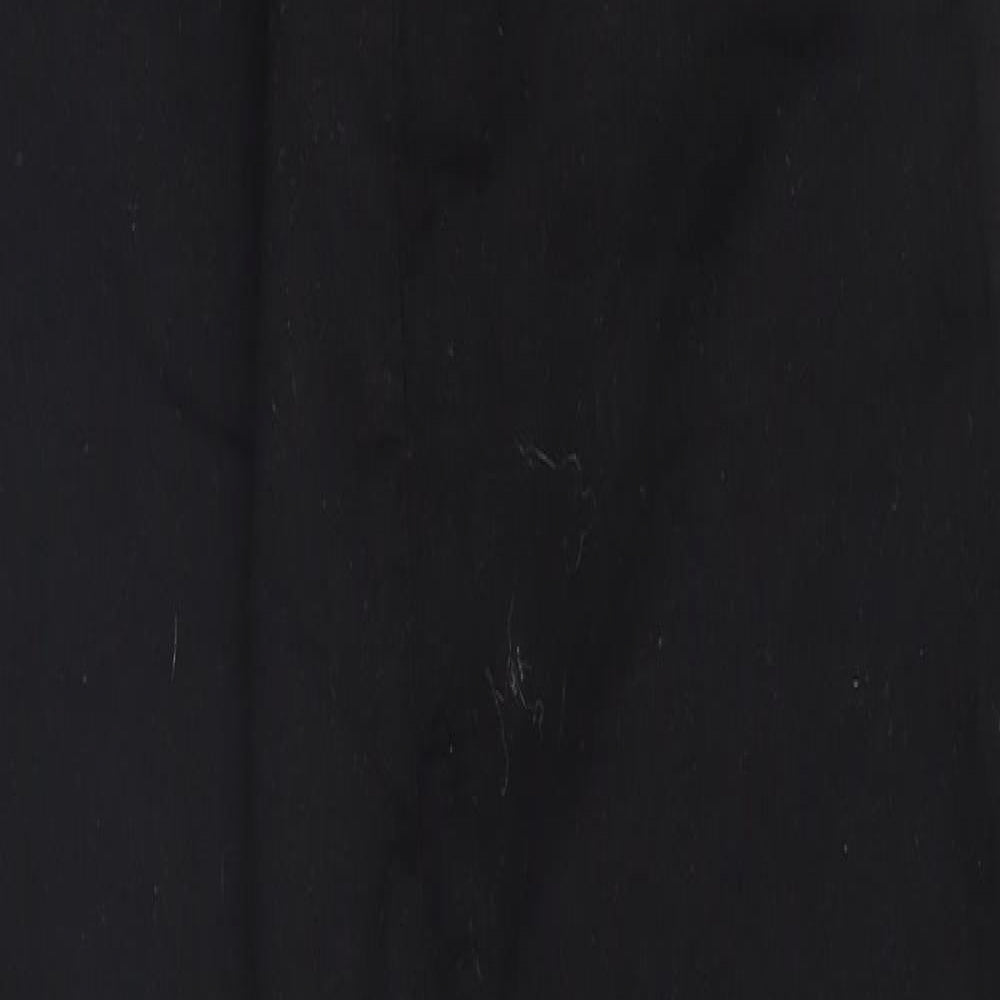 Topshop Womens Black   Trousers  Size 14 L25 in - Over Alls