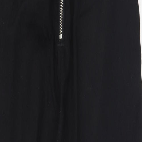 Topshop Womens Black   Trousers  Size 14 L25 in - Over Alls