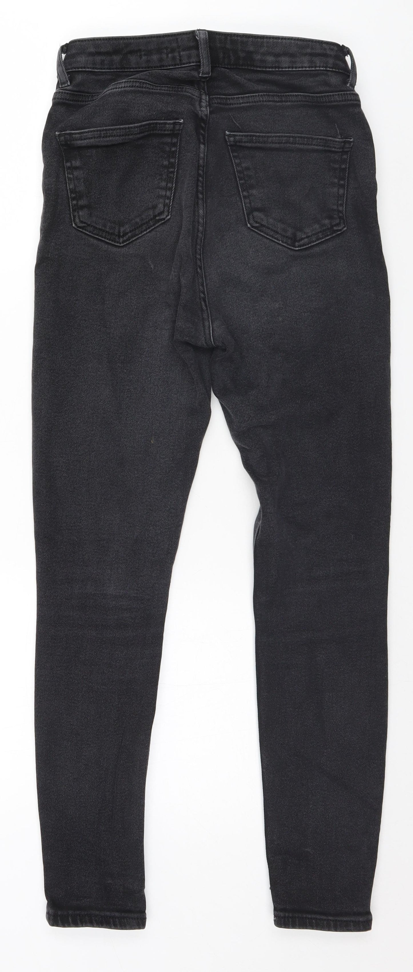 Disco Womens Black   Straight Jeans Size 8 L26 in