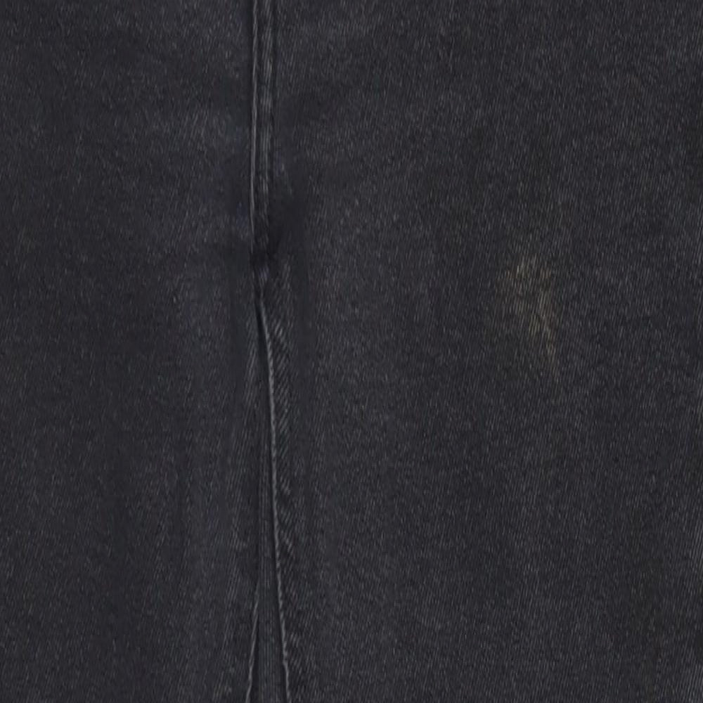 Disco Womens Black   Straight Jeans Size 8 L26 in