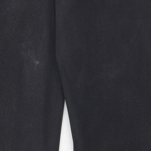 Denim & Co. Womens Black   Straight Jeans Size 10 L28 in