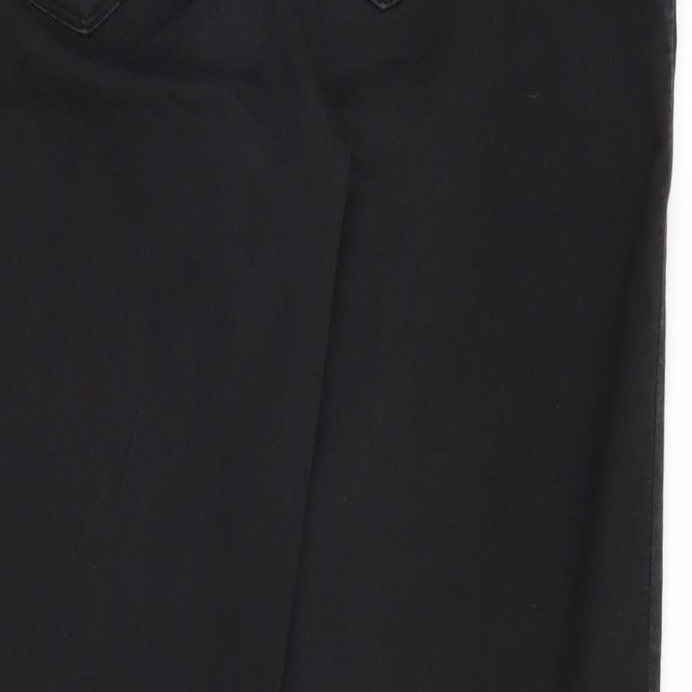 New Look Womens Black   Trousers  Size 14 L24 in