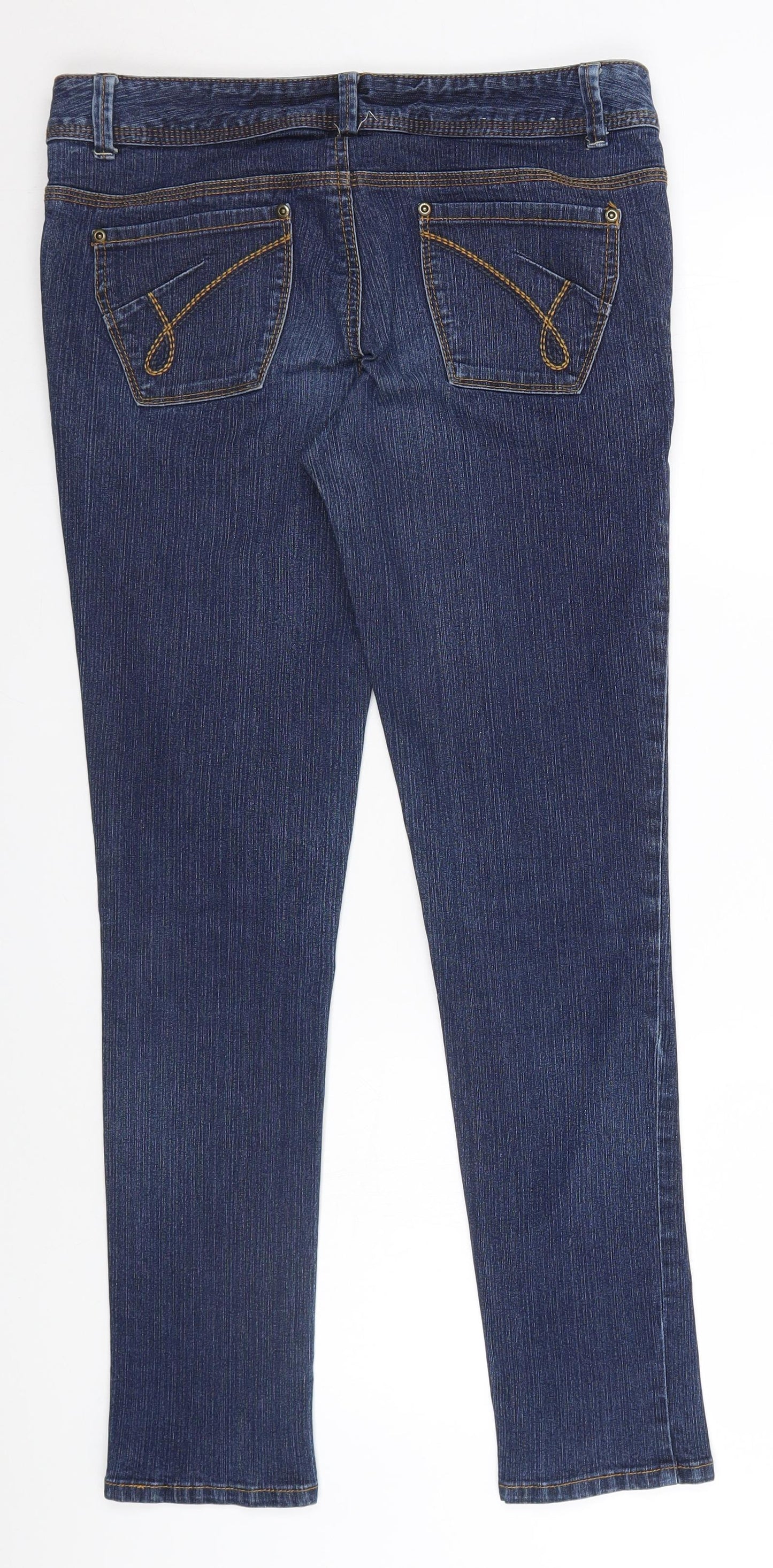 Red Herring Womens Blue   Skinny Jeans Size 12 L29 in