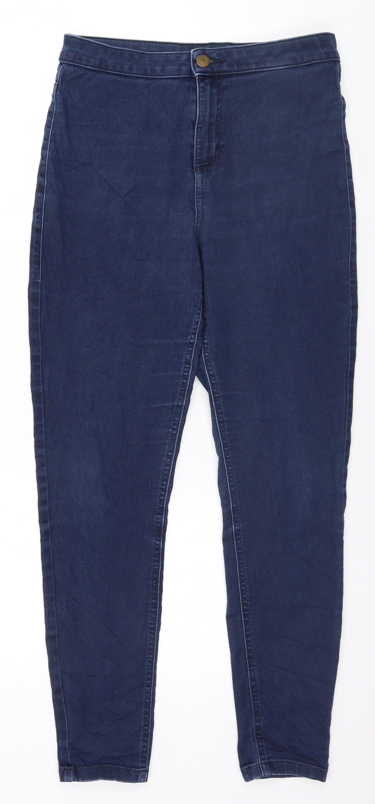 Marks and Spencer Womens Blue   Skinny Jeans Size 12 L26 in