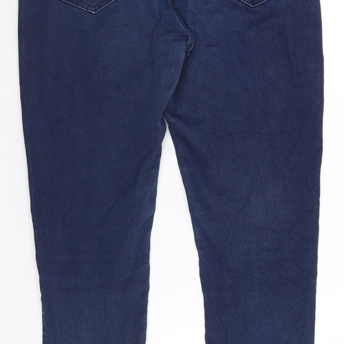 Marks and Spencer Womens Blue   Skinny Jeans Size 12 L26 in