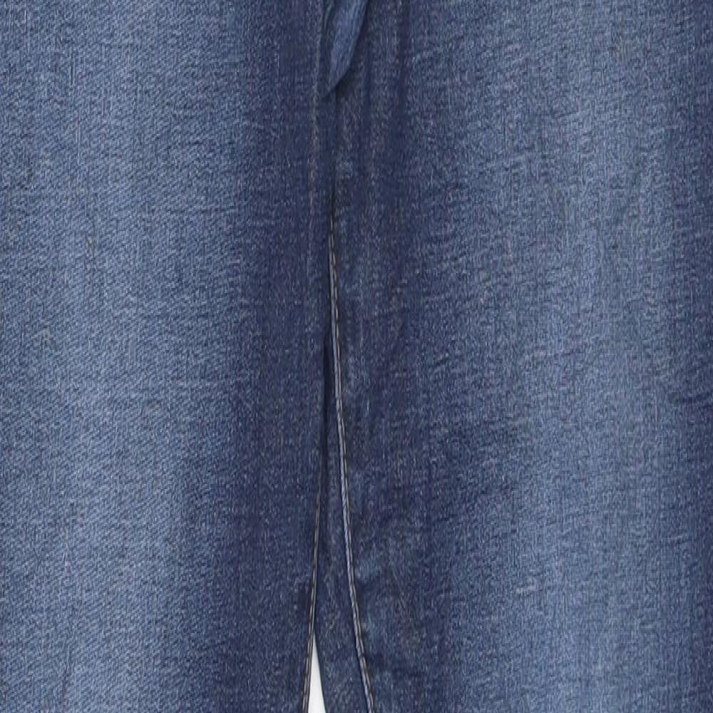 Preworn Womens Blue   Skinny Jeans Size 14 L30 in