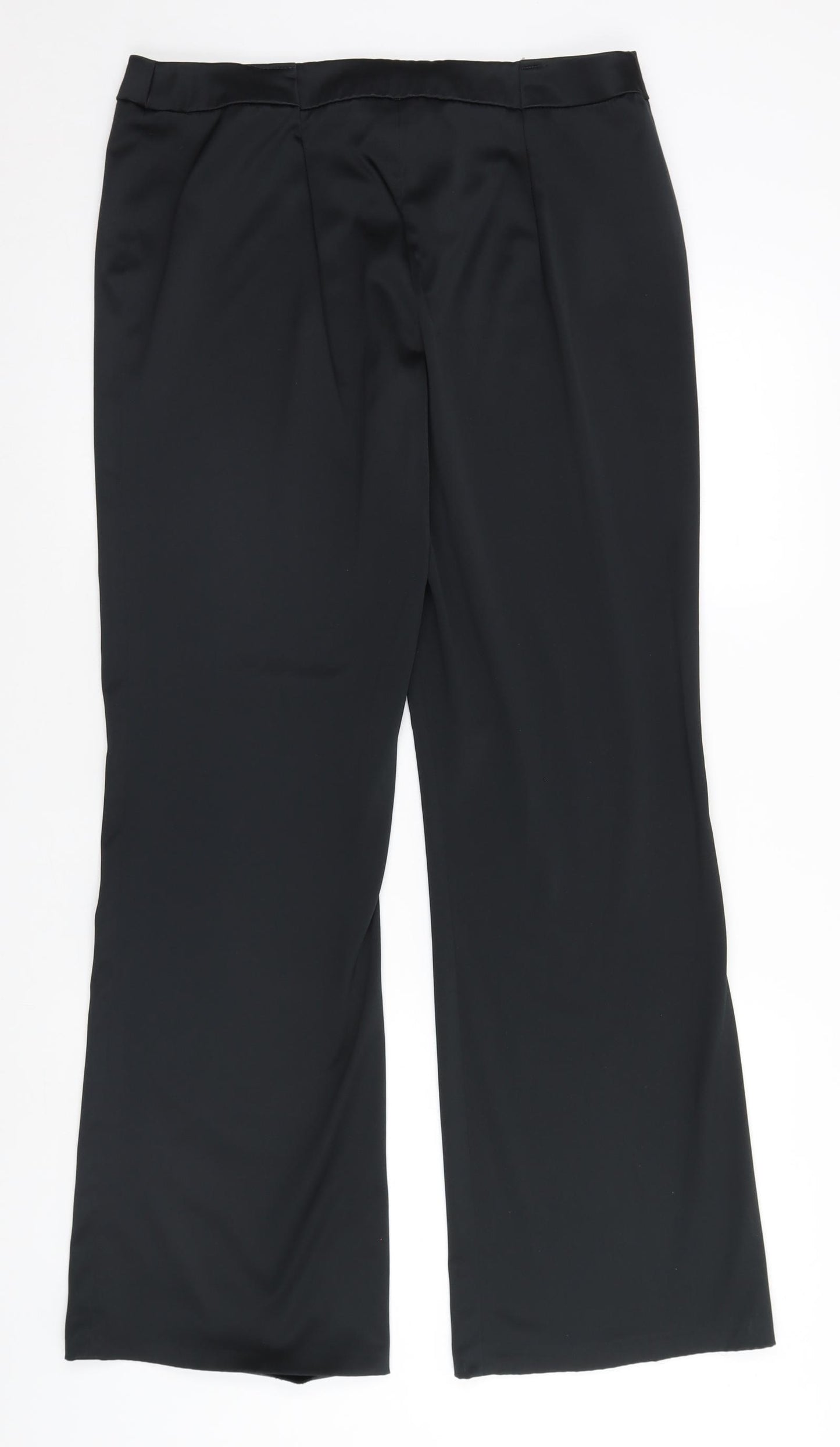 George Womens Black   Trousers  Size 16 L28 in