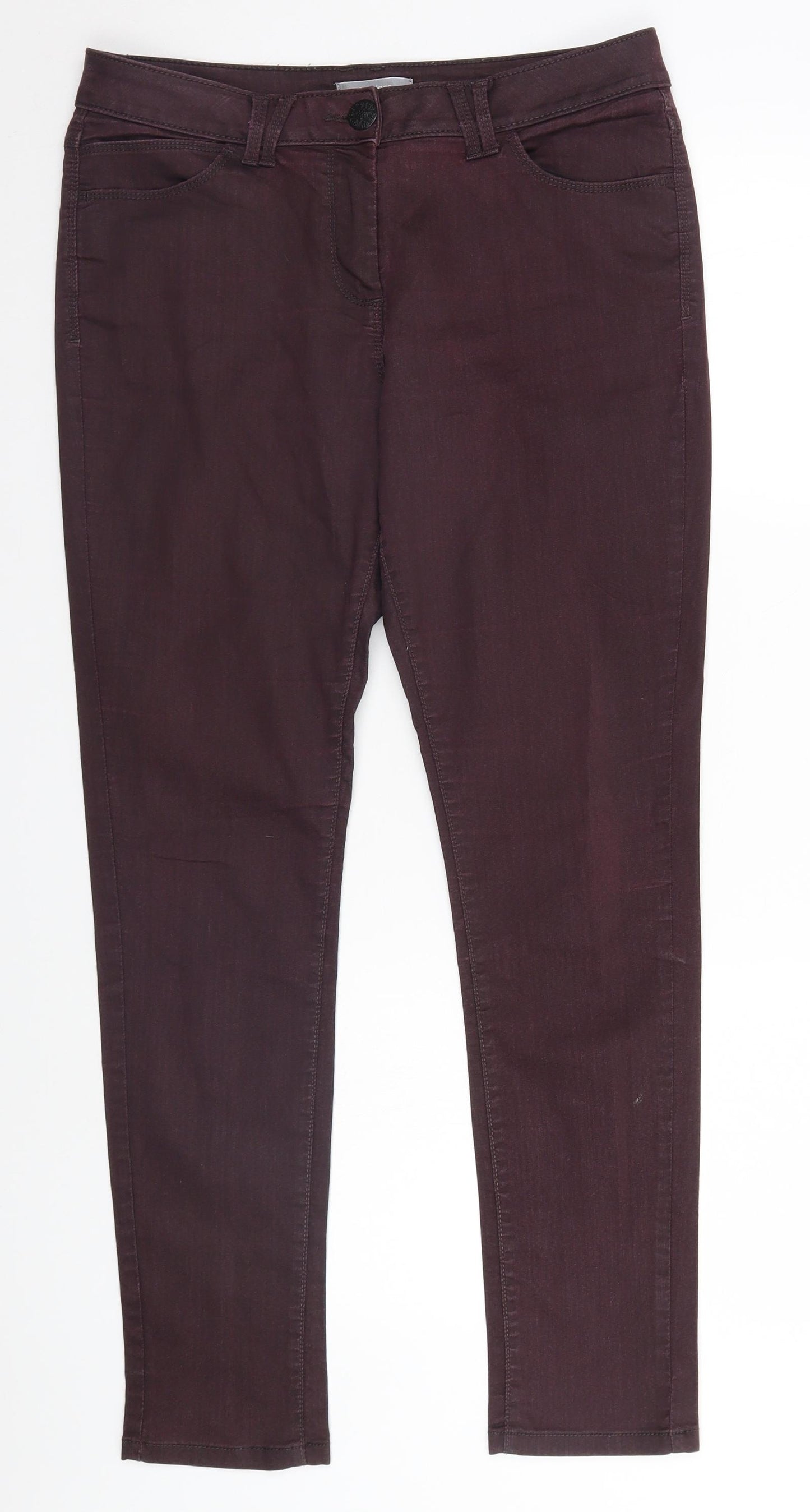 Marks and Spencer Womens Grey   Jegging Jeans Size 12 L29 in