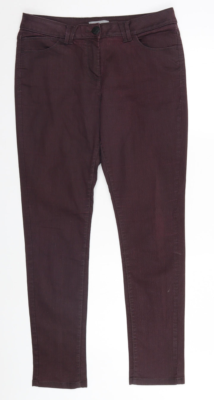 Marks and Spencer Womens Grey   Jegging Jeans Size 12 L29 in