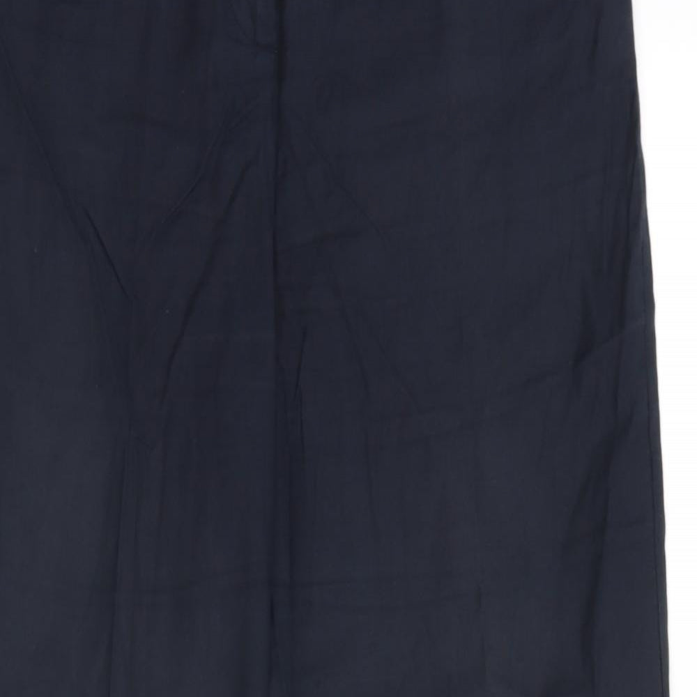 White Stuff Womens Blue   Trousers  Size 14 L30 in