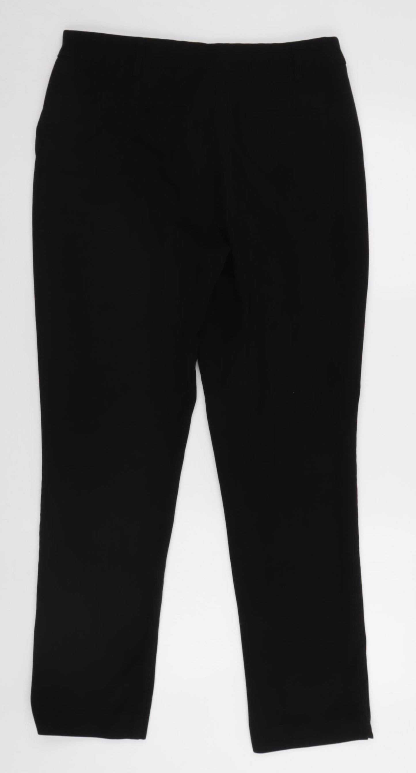Papaya Womens Black   Trousers  Size 12 L28 in