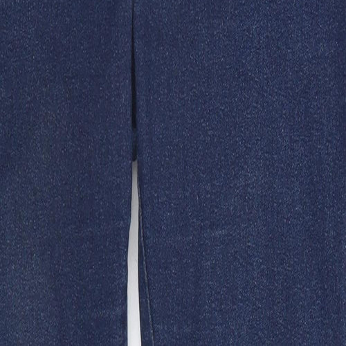 Denim & Co. Womens Blue   Straight Jeans Size 10 L27 in