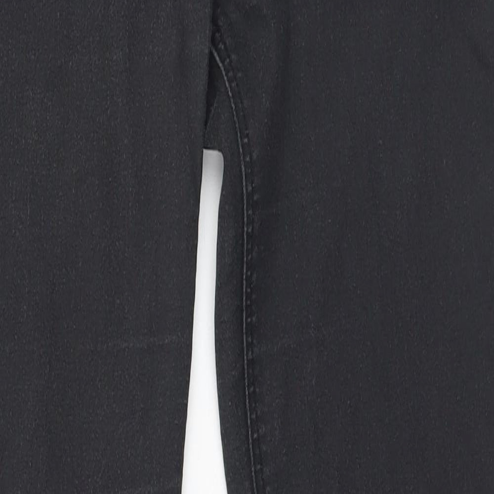 H&M Womens Black   Straight Jeans  L30 in