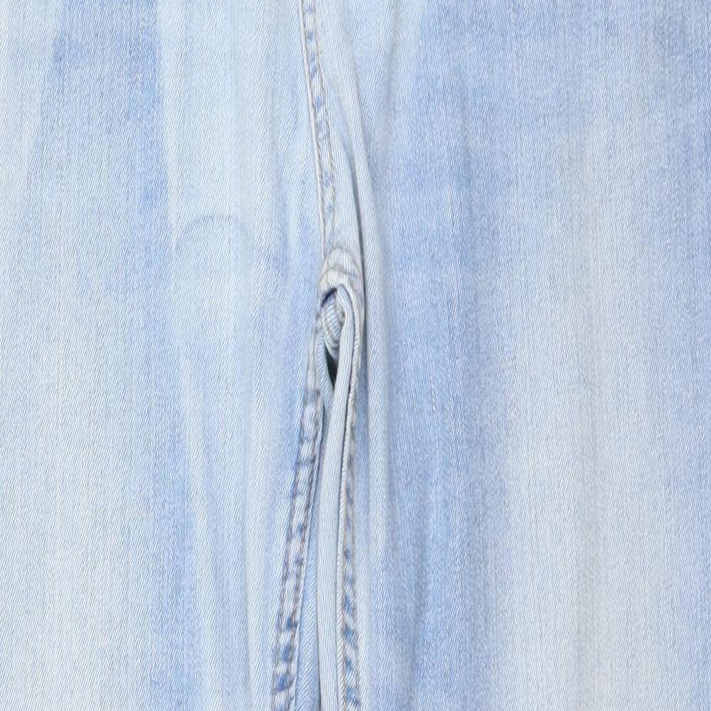 NEXT Womens Blue   Straight Jeans Size 18 L29 in