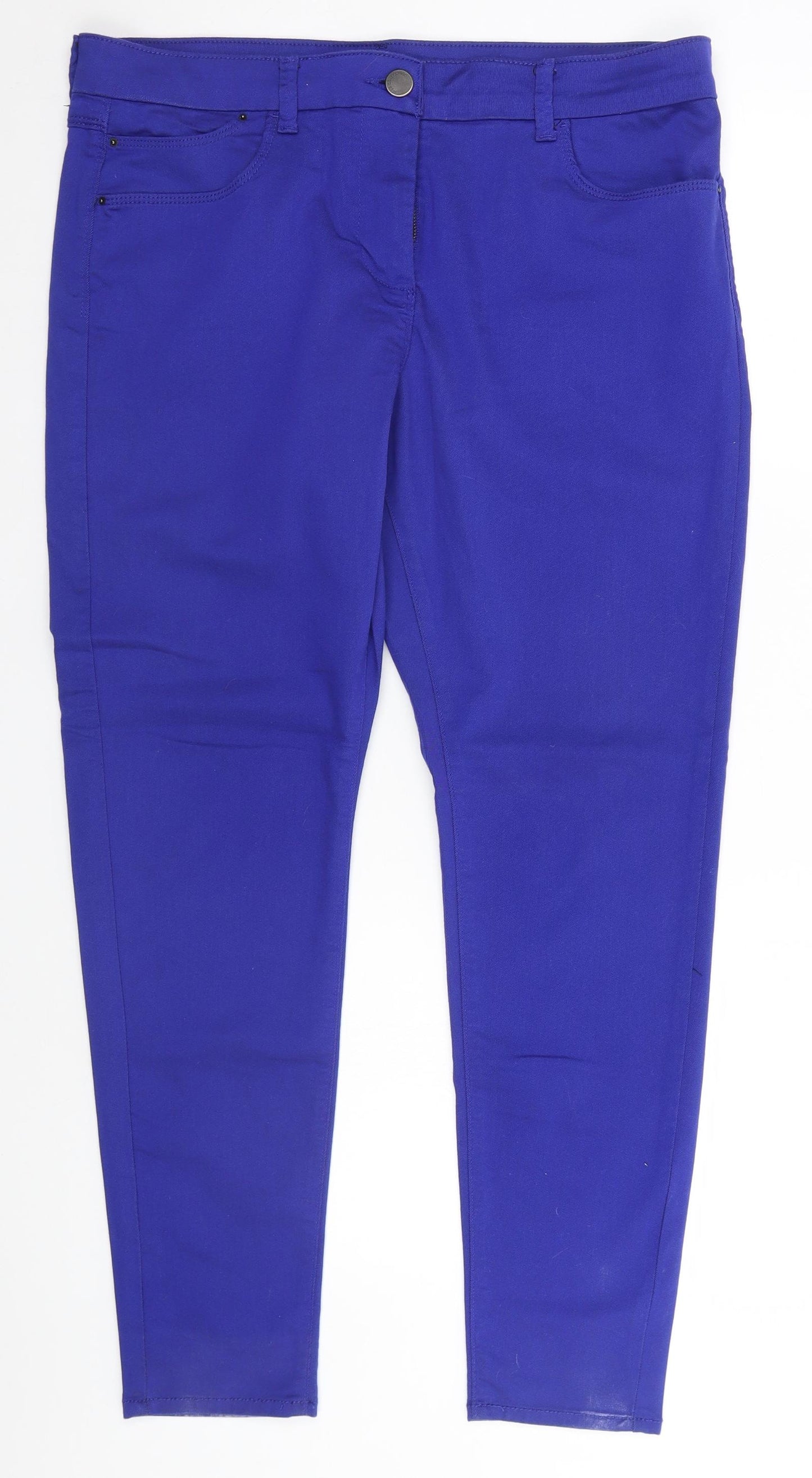 Marks and Spencer Womens Blue   Jegging Jeans Size 16 L26 in