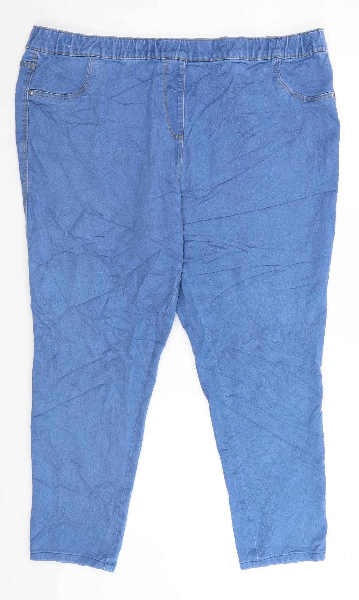Nutmeg Womens Blue   Jegging Jeans Size 22 L23.5 in