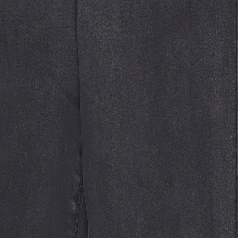 Denim & Co. Womens Black   Straight Jeans Size 16 L28 in