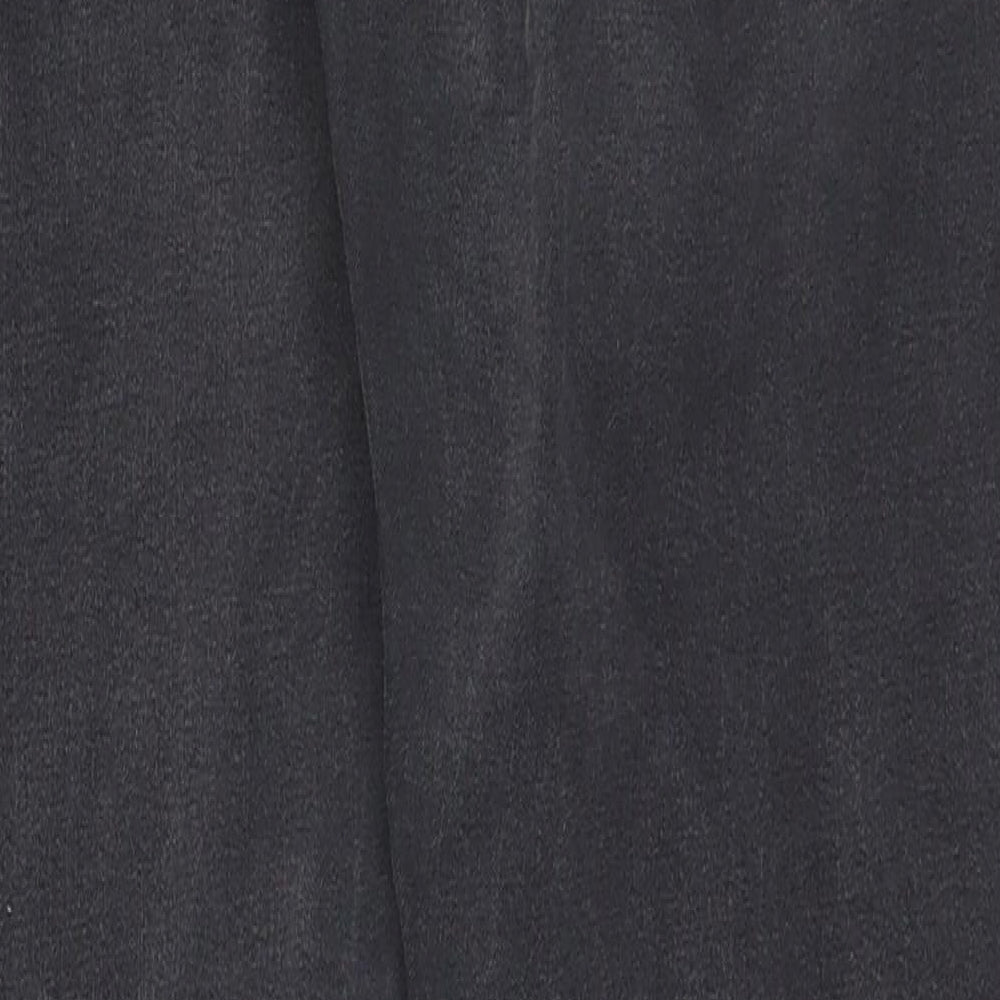 Denim & Co. Womens Black   Straight Jeans Size 16 L28 in