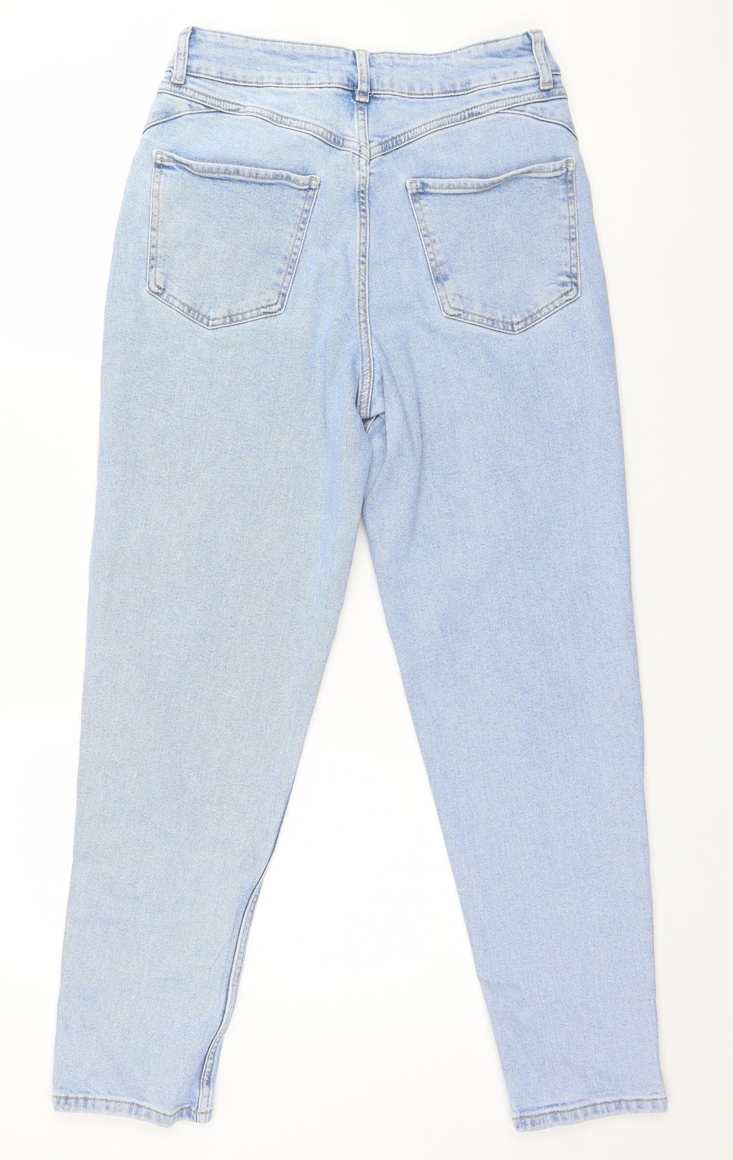Primark Womens Blue   Straight Jeans Size 10 L26 in