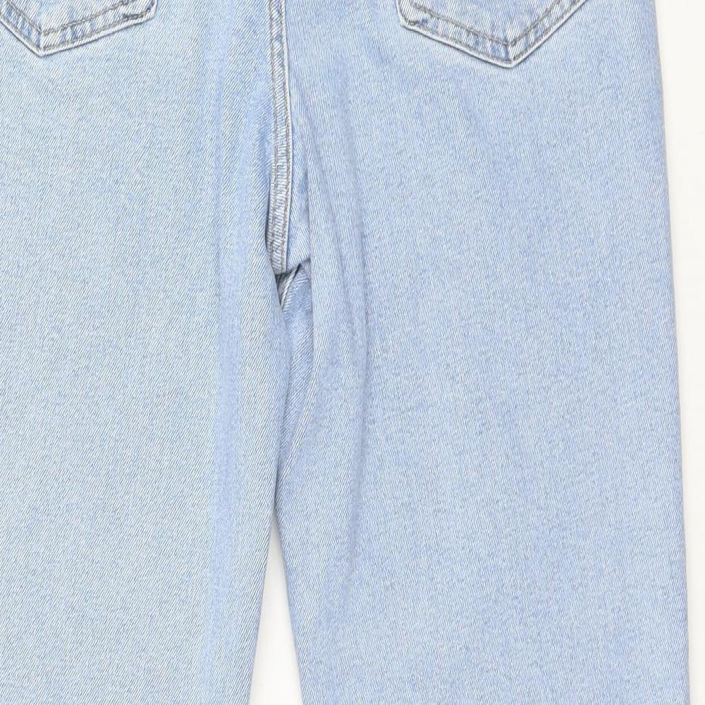 Primark Womens Blue   Straight Jeans Size 10 L26 in