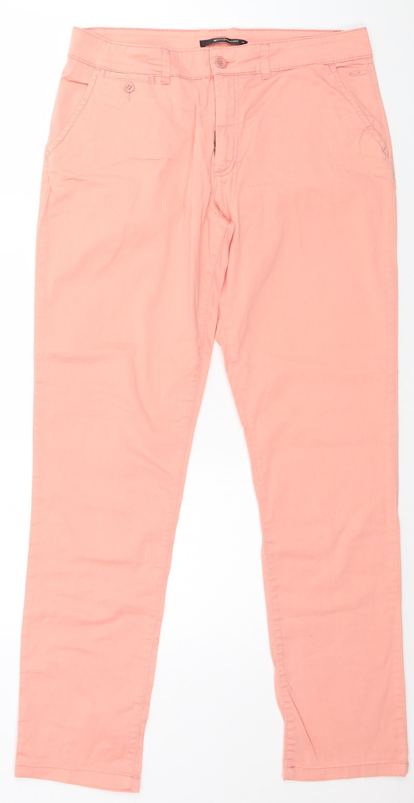 Preworn Womens Pink   Trousers  Size 12 L31 in