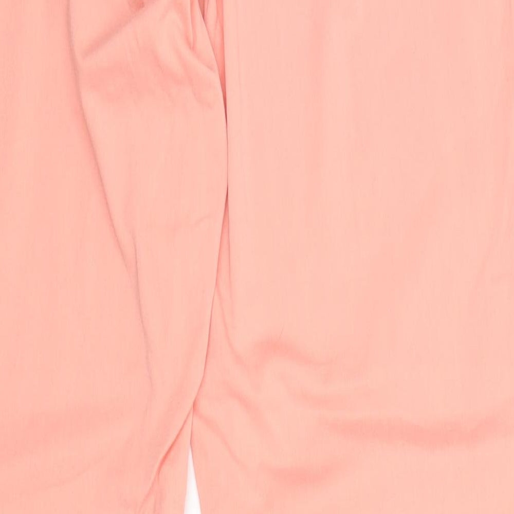 Preworn Womens Pink   Trousers  Size 12 L31 in