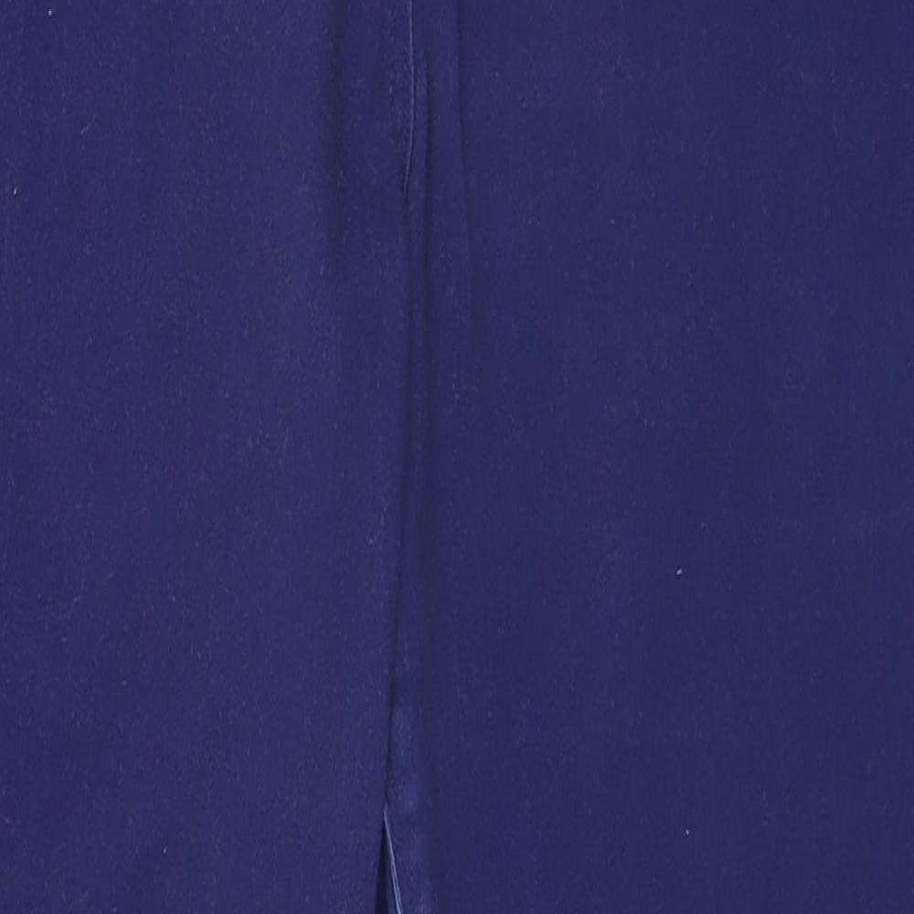 M&Co Womens Blue   Straight Jeans Size 14 L27 in