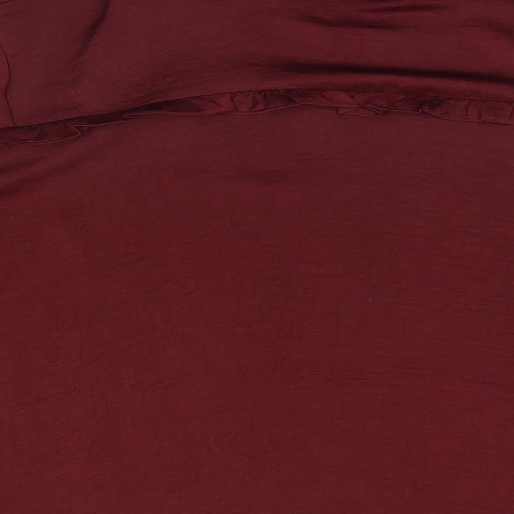 Peacocks Womens Red   Basic Blouse Size 14