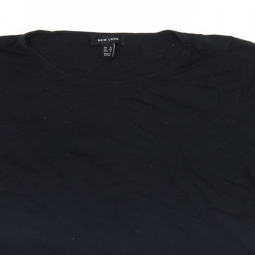 New Look Womens Black   Basic T-Shirt Size 16