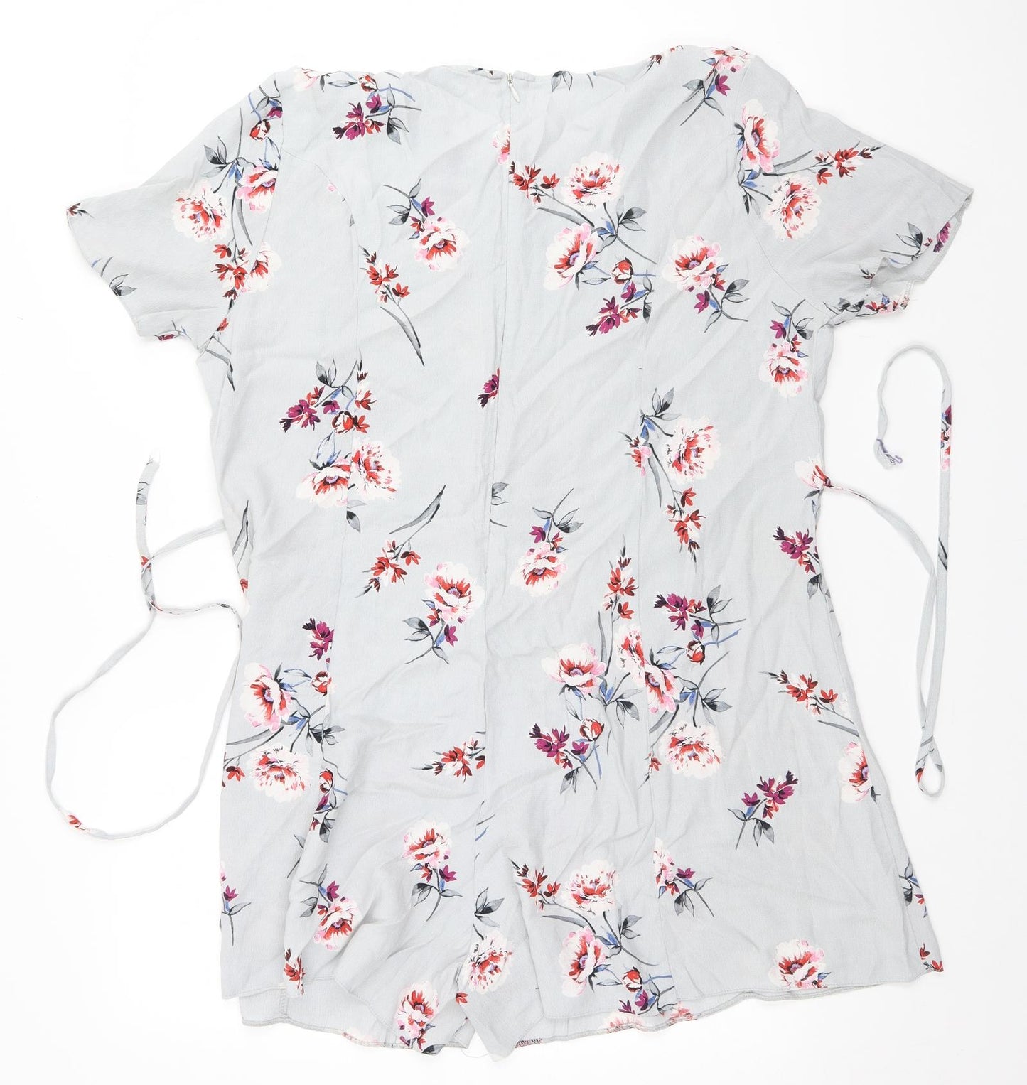 New Look Womens Grey Floral    Size 18