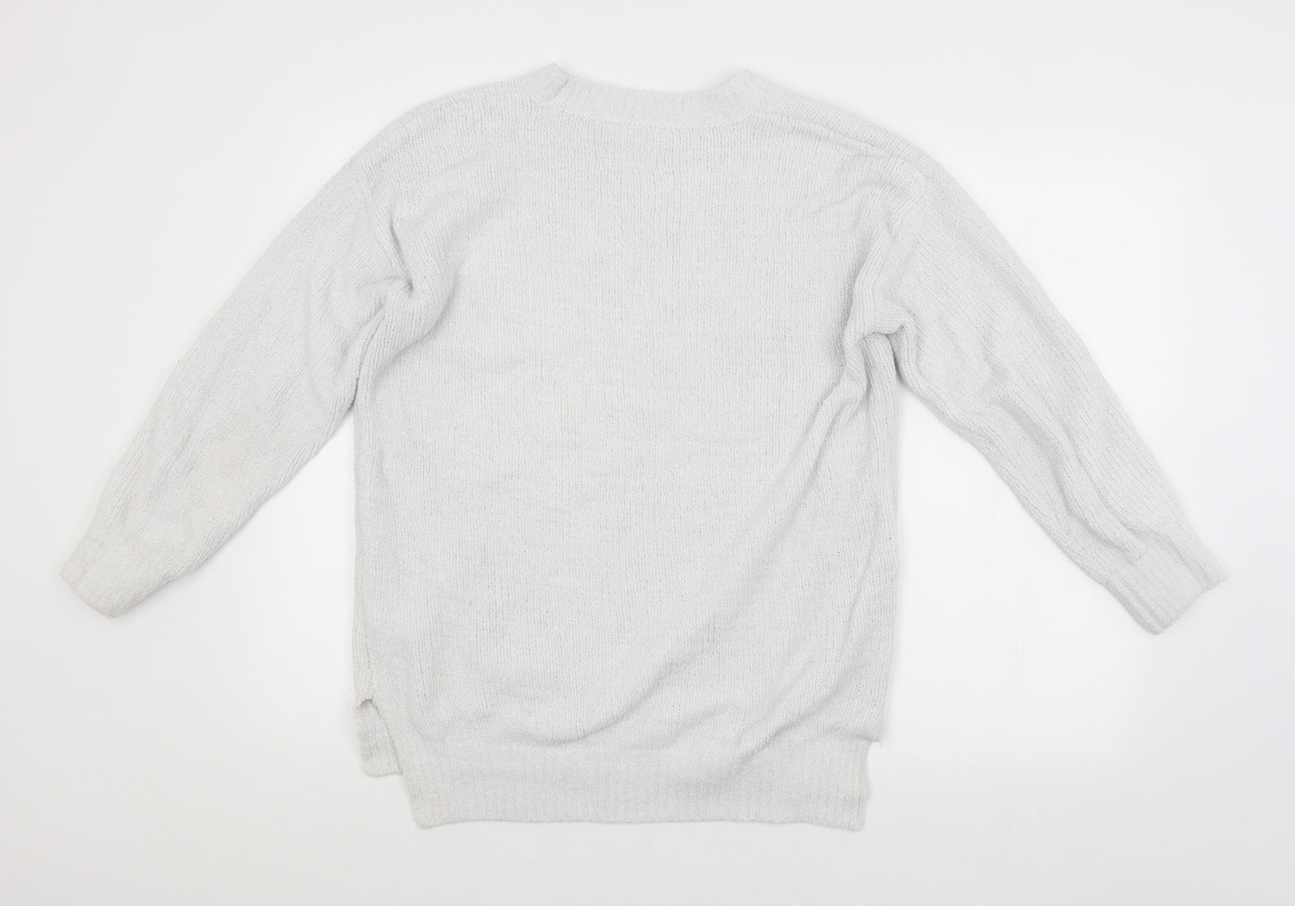 F&F Womens Grey   Pullover Jumper Size 12  - CHRISTMAS