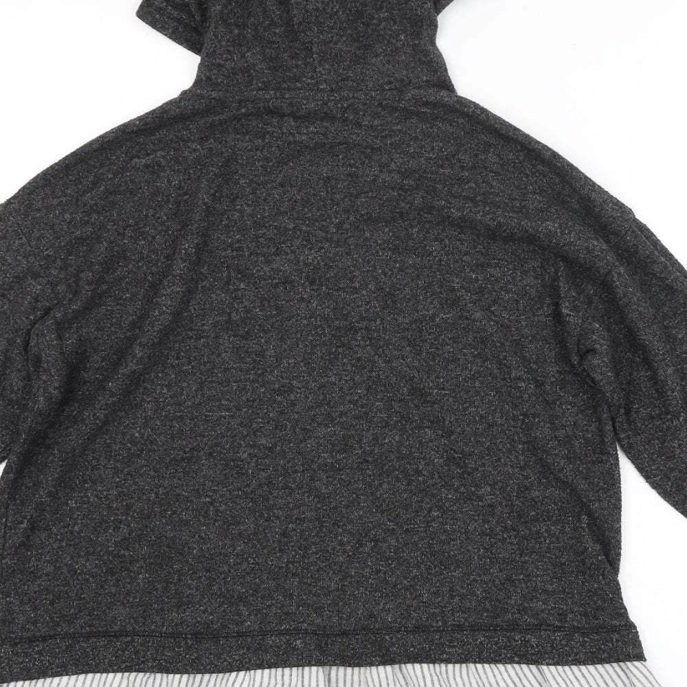 Zara Girls Green   Pullover Hoodie Size 11-12 Years
