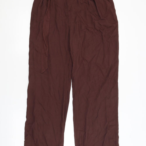 NEXT Womens Brown   Trousers  Size 12 L30 in