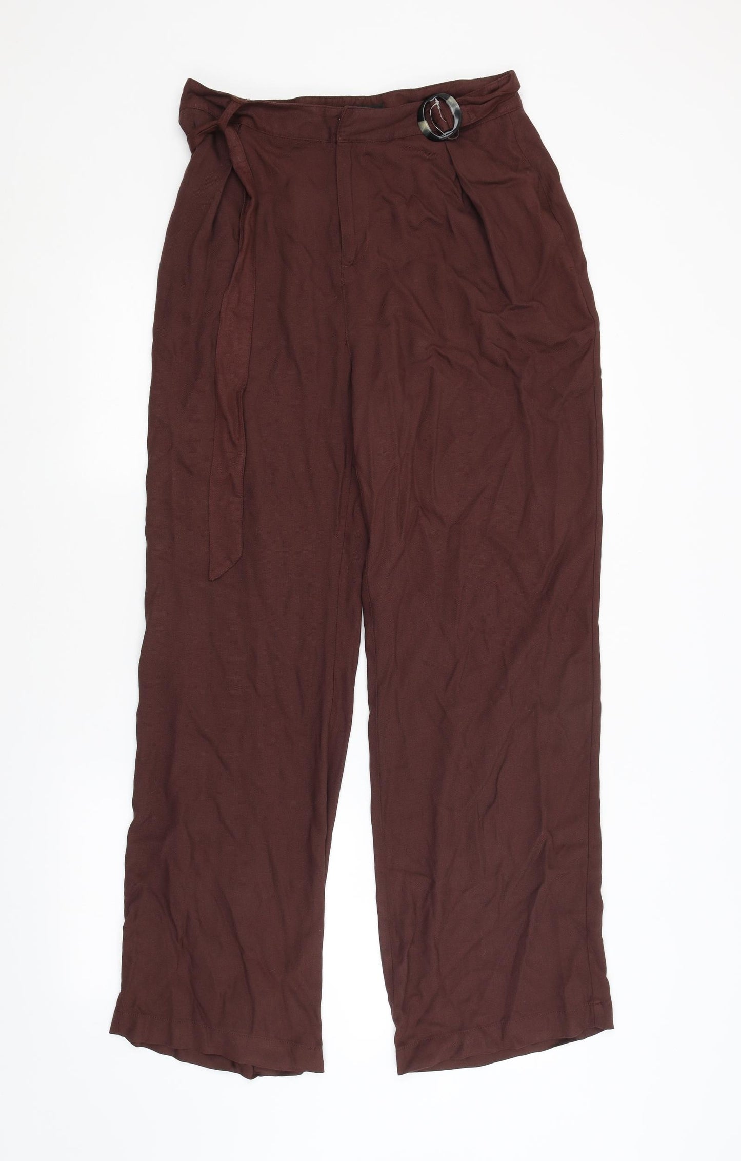 NEXT Womens Brown   Trousers  Size 12 L30 in