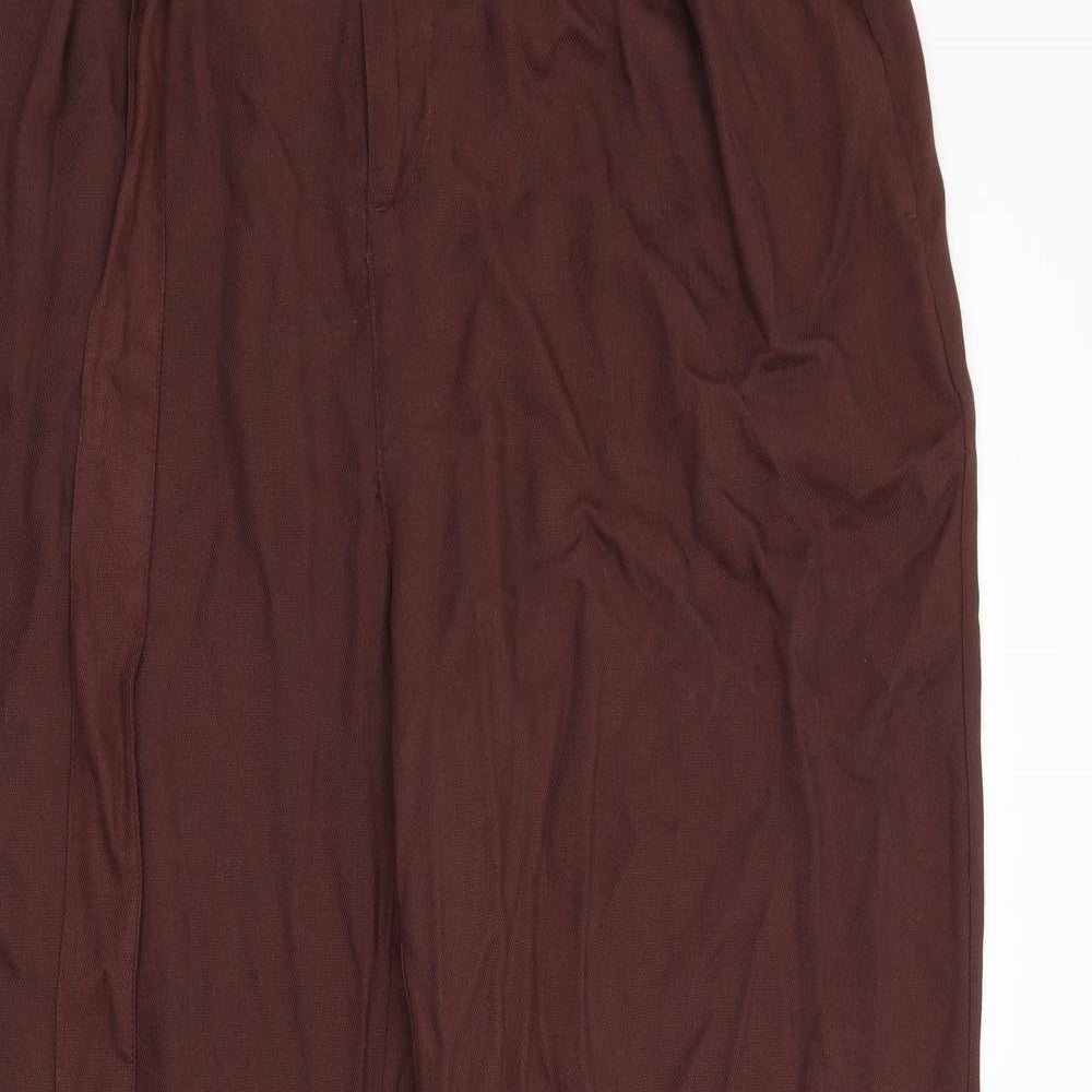 NEXT Womens Brown   Trousers  Size 12 L30 in