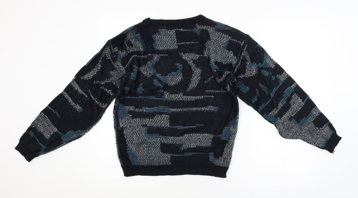 Saturdays Womens Multicoloured   Pullover Jumper Size 16