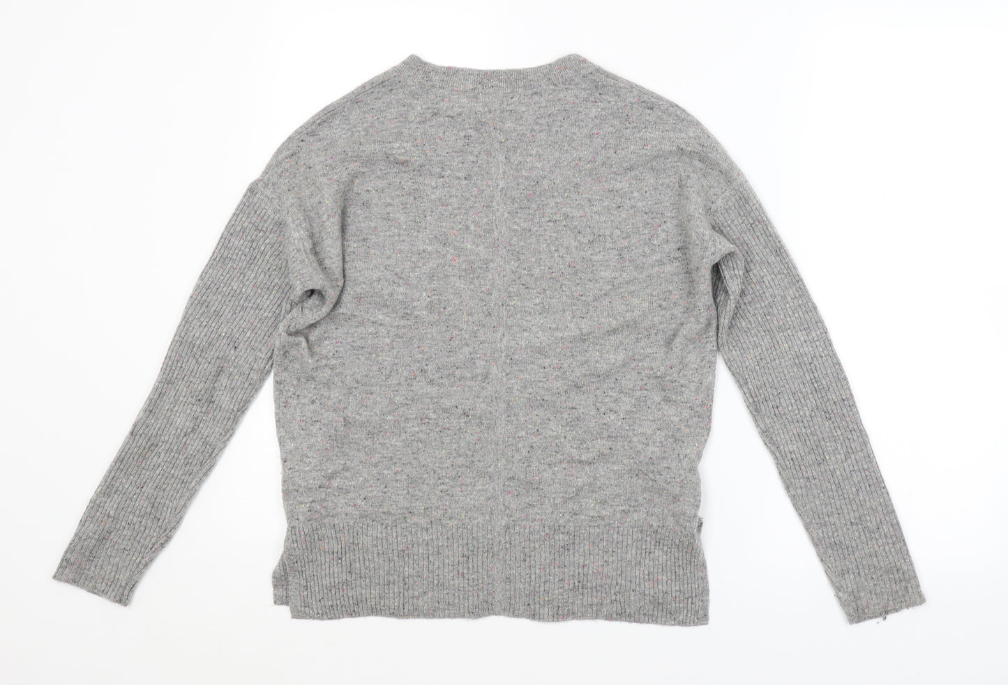 M&S Womens Grey   Pullover Jumper Size S