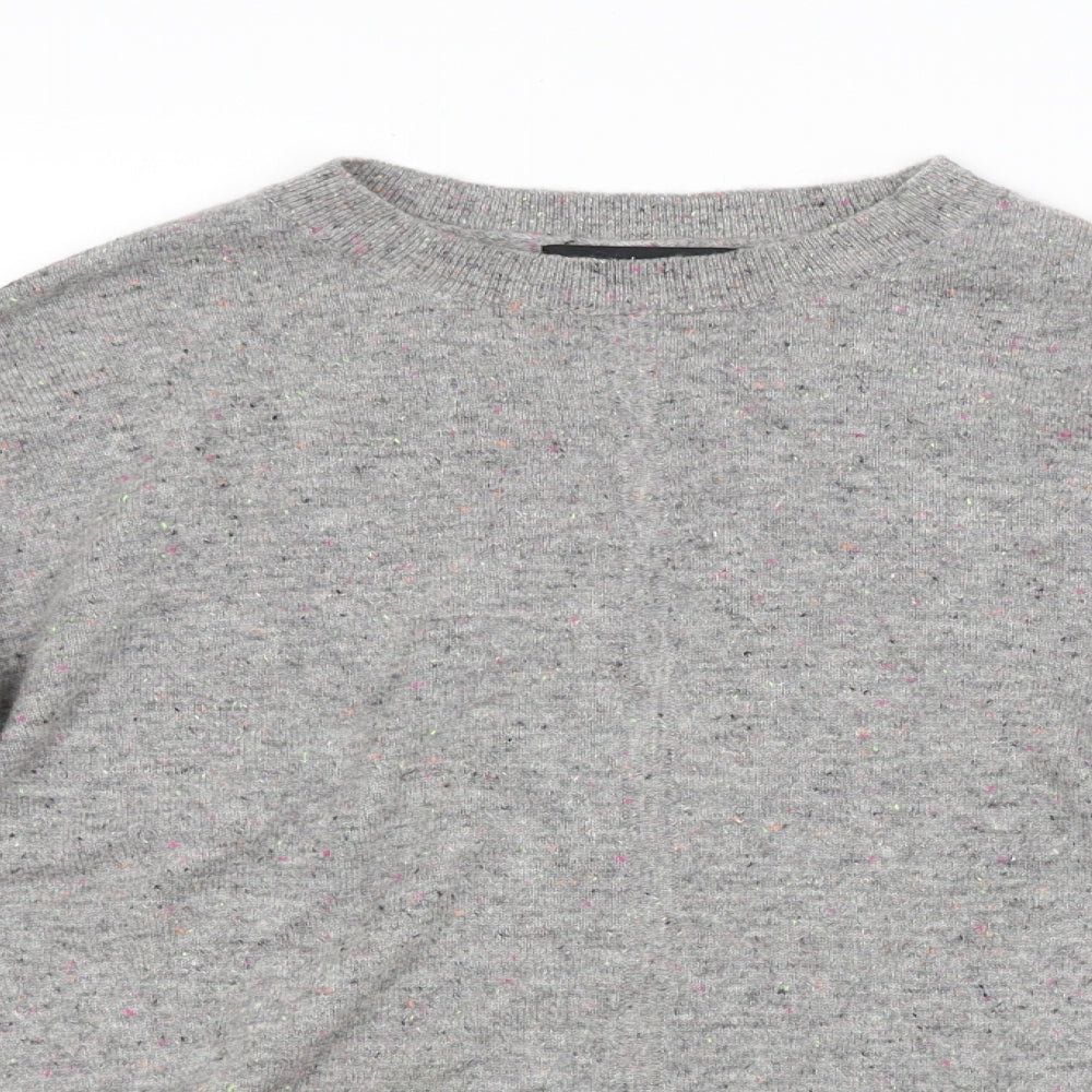 M&S Womens Grey   Pullover Jumper Size S