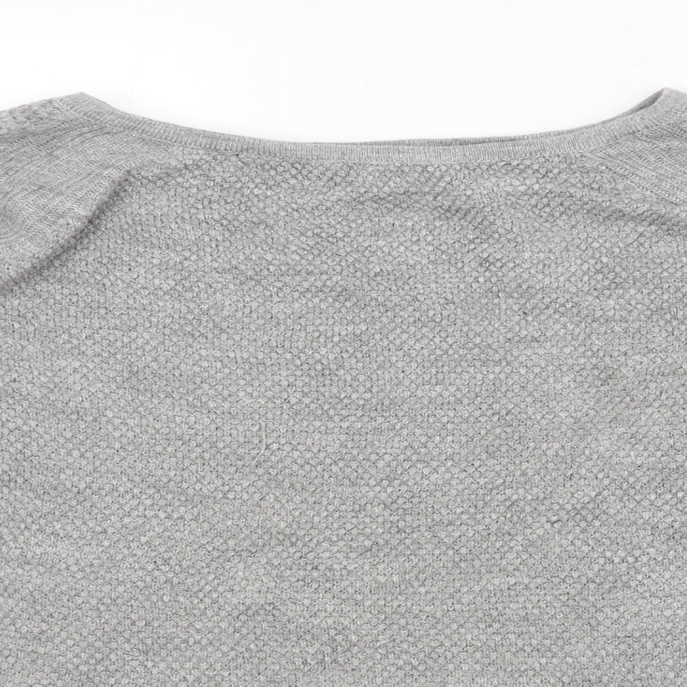 Only Womens Grey   Pullover Jumper Size M