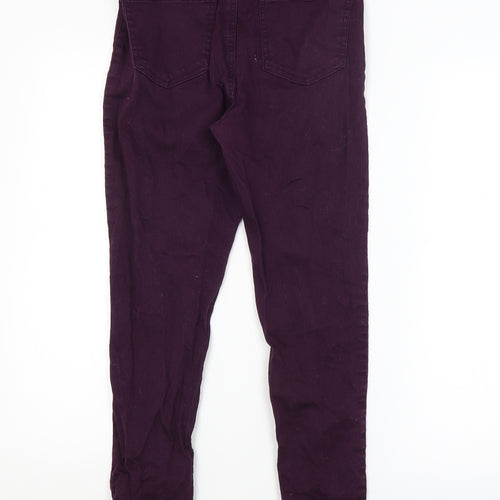 M&S Womens Purple   Jegging Jeans Size 12 L26 in
