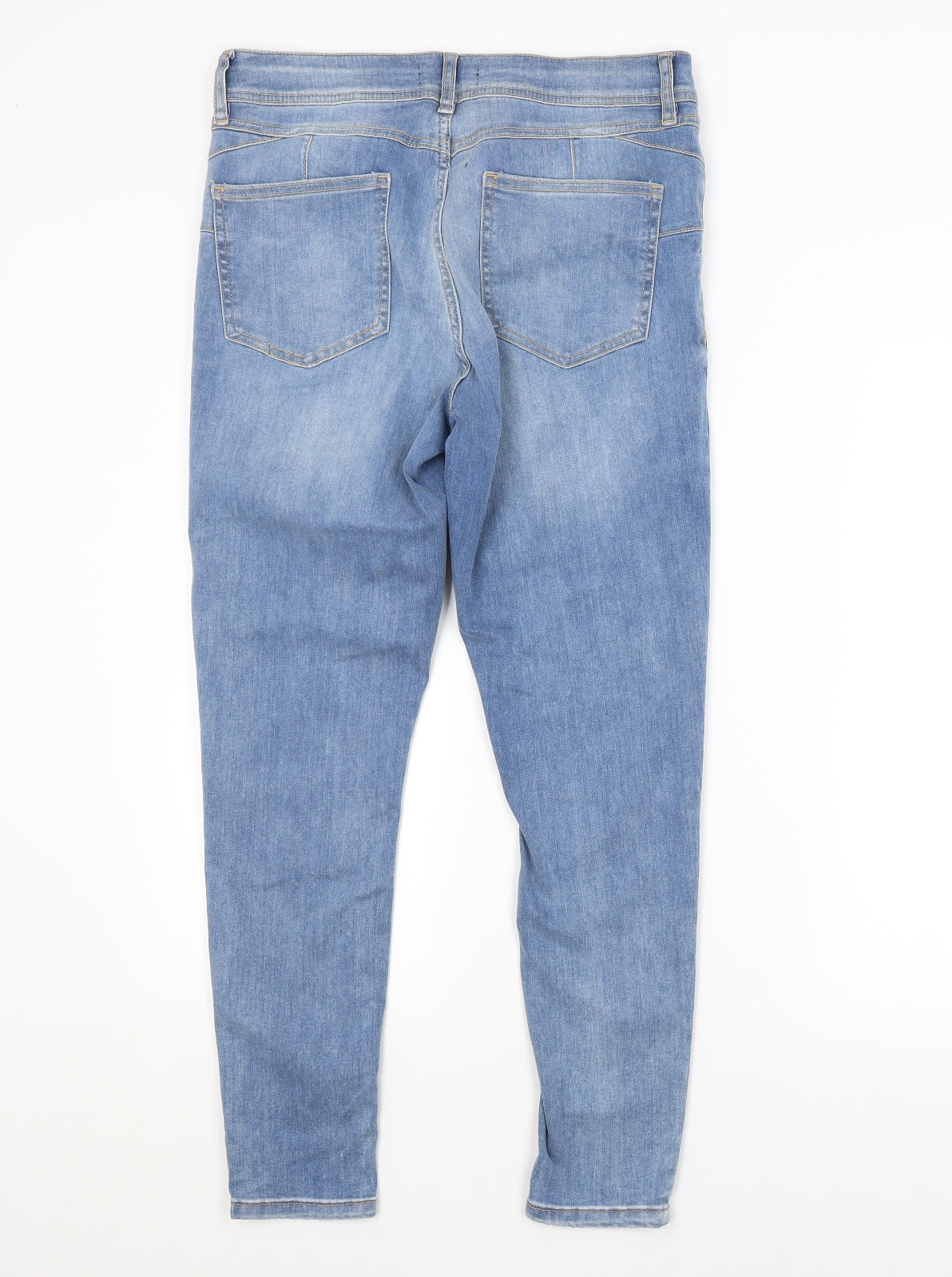 F&F Womens Blue   Skinny Jeans Size 14 L27 in